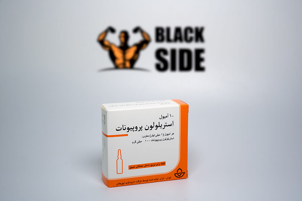 Masteron Propionate Мастерон Пропионат Aburaihan Pharmaceutical Co | 1 ампула/мл- 100 мг/мл - Black Side