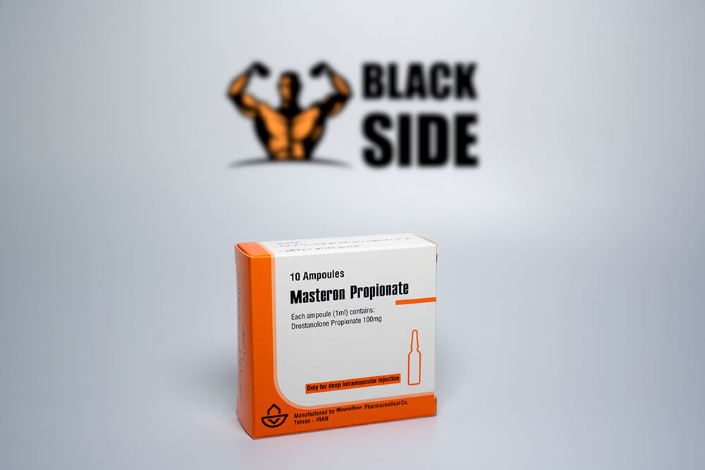Masteron Propionate Мастерон Пропионат Aburaihan Pharmaceutical Co | 1 ампула/мл- 100 мг/мл - Black Side