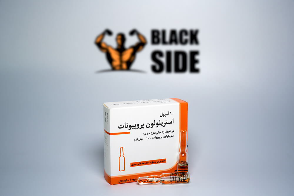 Masteron Propionate Мастерон Пропионат Aburaihan Pharmaceutical Co | 1 ампула/мл- 100 мг/мл - Black Side