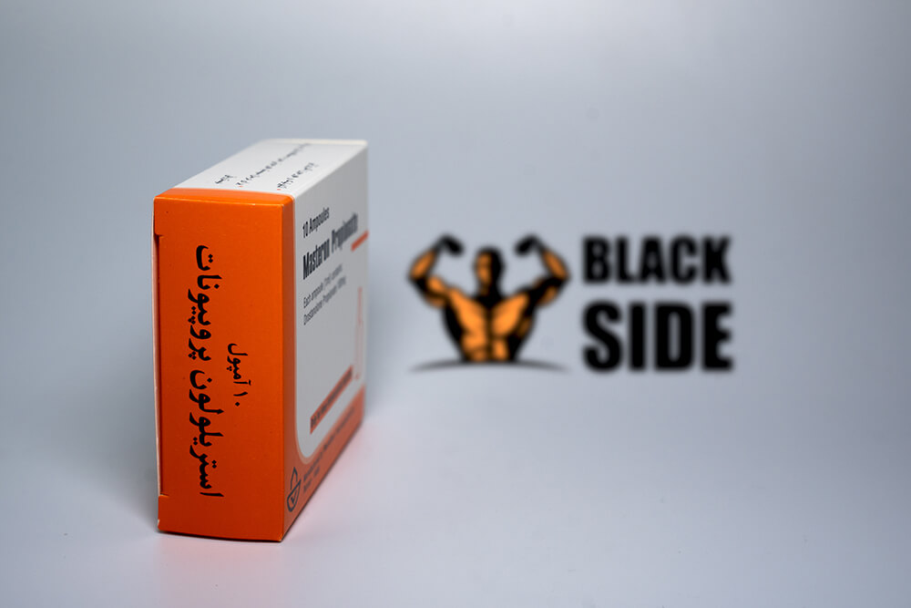 Masteron Propionate Мастерон Пропионат Aburaihan Pharmaceutical Co | 1 ампула/мл- 100 мг/мл - Black Side