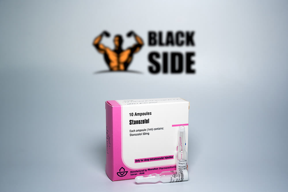 Stanozolol Винстрол-Станозолол Aburaihan Pharmaceuticals Co | 1 ампула/мл - 50 мг/мл - Black Side