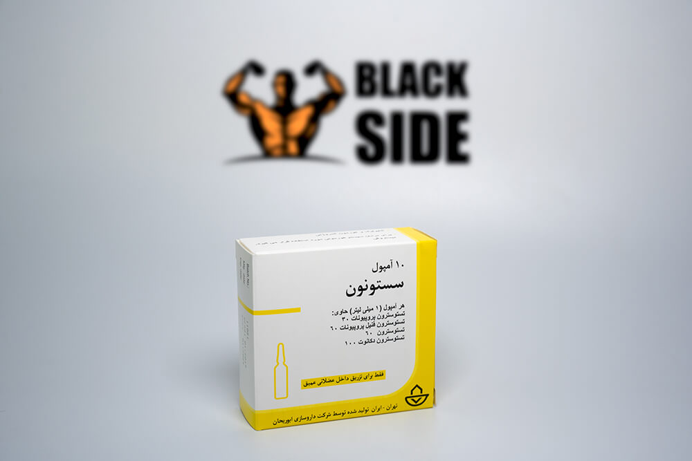 Sustanon Сустанон Aburaihan Pharmaceuticals Co | 1 ампула/мл - 250 мг/мл - Black Side