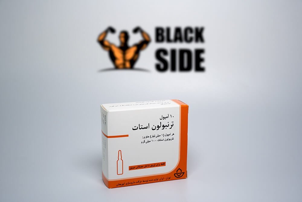 Trenbolone Acetate Тренболон Ацетат  Aburaihan Pharmaceuticals Co | 1 ампула/мл - 100 мг/мл - Black Side