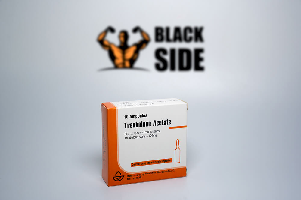 Trenbolone Acetate Тренболон Ацетат  Aburaihan Pharmaceuticals Co | 1 ампула/мл - 100 мг/мл - Black Side