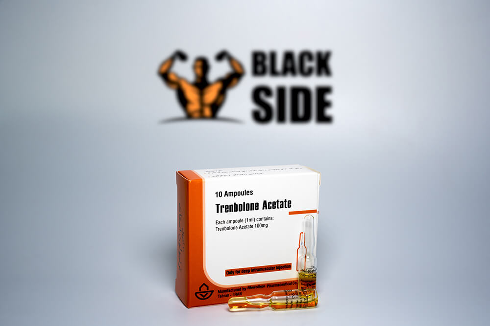 Trenbolone Acetate Тренболон Ацетат  Aburaihan Pharmaceuticals Co | 1 ампула/мл - 100 мг/мл - Black Side