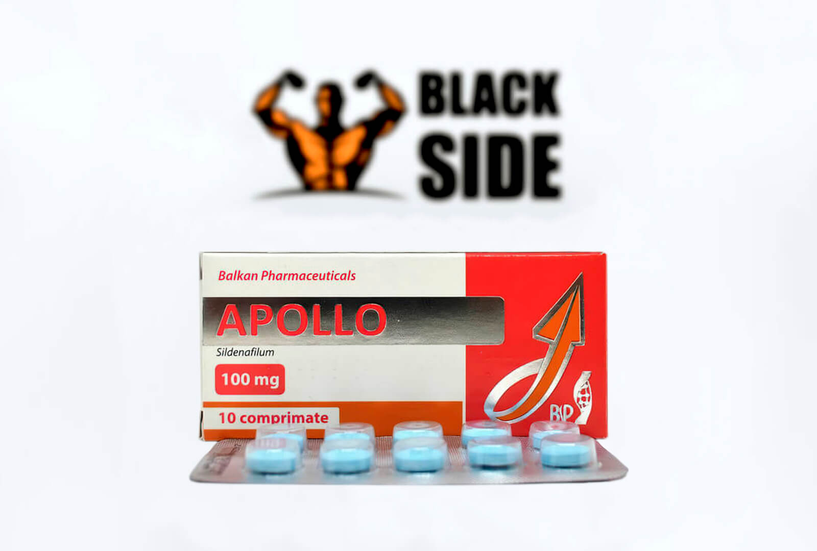 Apollo Виагра Balkan Pharmaceuticals | 10 табл - 100 мг/табл - BlackSide.com.ua Apollo Виагра Balkan Pharmaceuticals | 10 табл - 100 мг/табл - Black Side