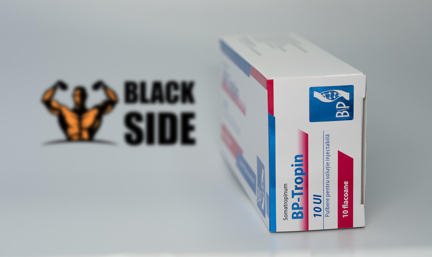 BP-Tropin Гормон Роста Balkan Pharmaceuticals | 10 IU - Black Side