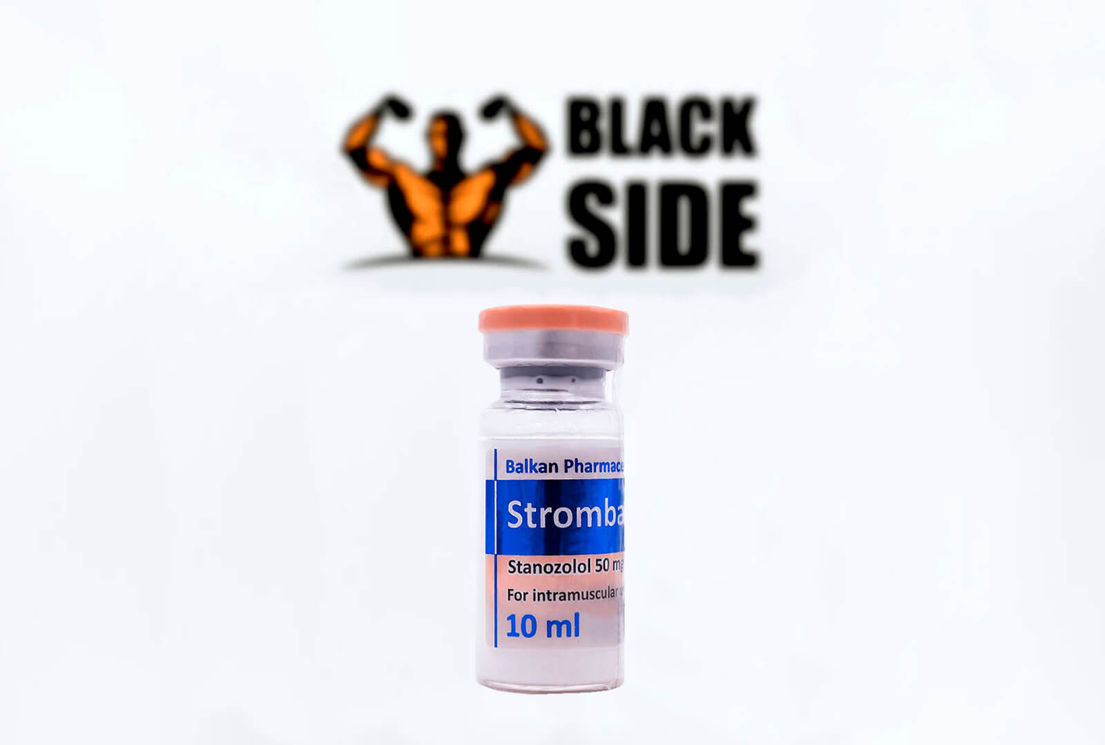 Strombaject Винстрол Balkan Pharmaceuticals | 10 мл - 50 мг - Black Side