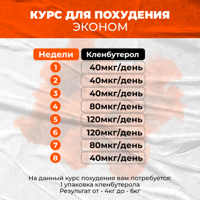 Курс для похудения Эконом