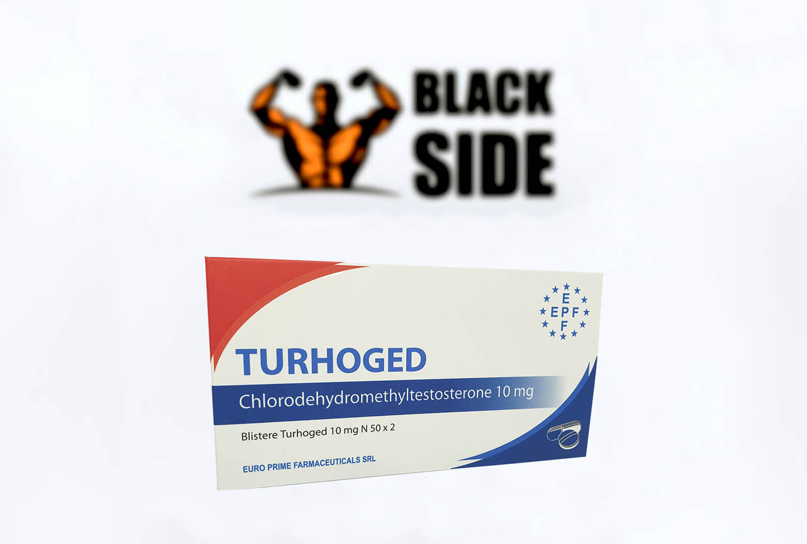 Turhoged Туринабол EPF | 50 табл - 10 мг/табл - Black Side