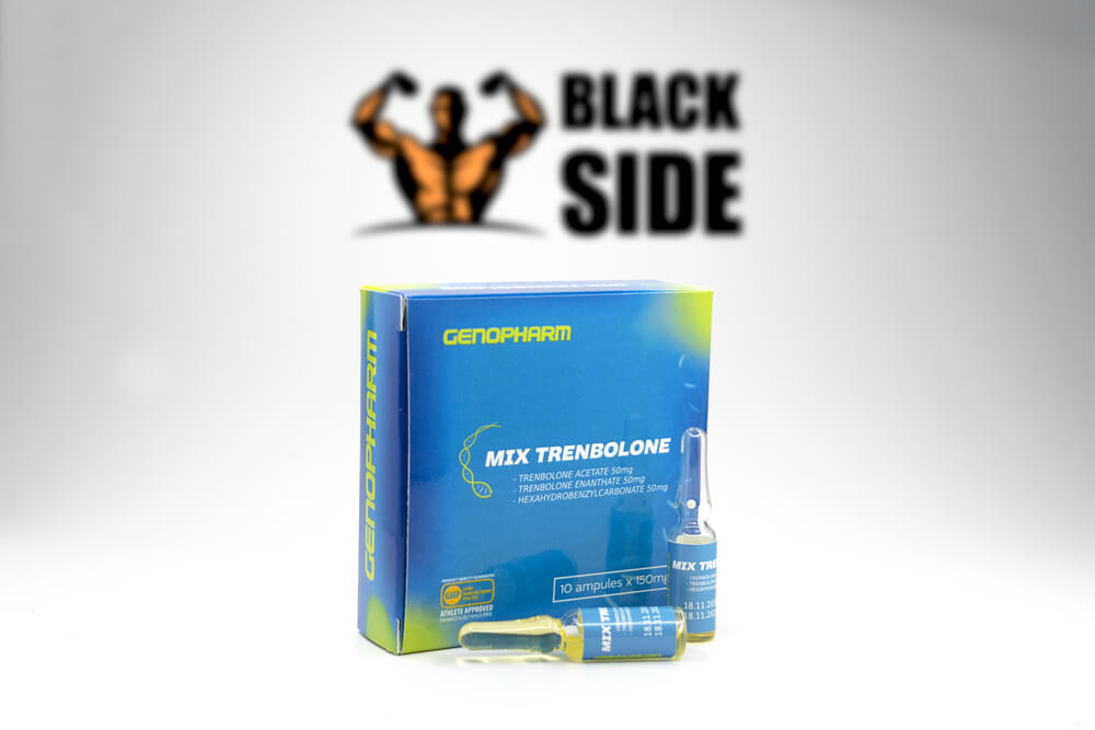 Trenbolone Mix Genopharm | 1 ампула/мл - 150 мг/мл - Black Side