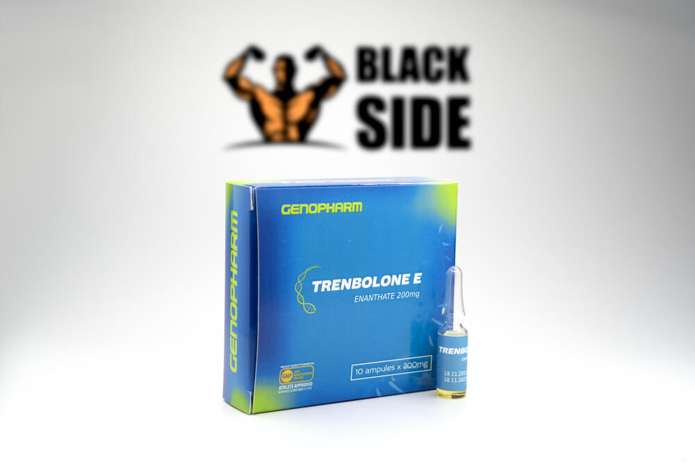 Trenbolone E Тренболон Энантат Genopharm | 1 ампула/мл - 200 мг/мл - Black Side