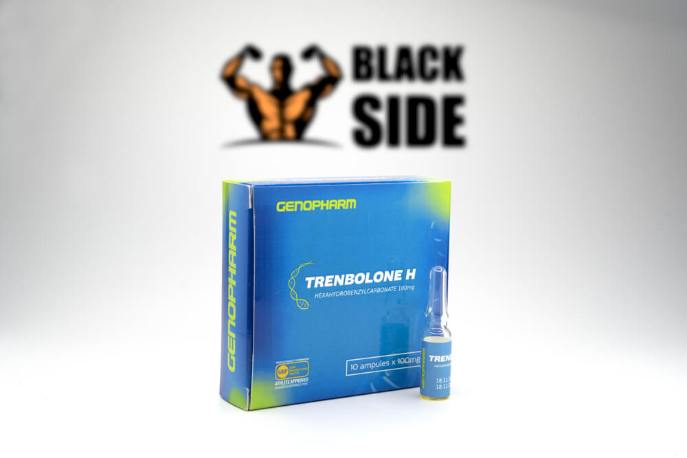 Trenbolone H Тренболон Гекса Genopharm | 1 ампула - 100 мг/мл - Black Side