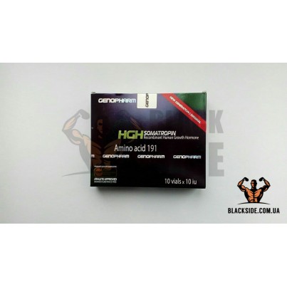 HGH Somatropin Гормон роста Genopharm 1x10iu