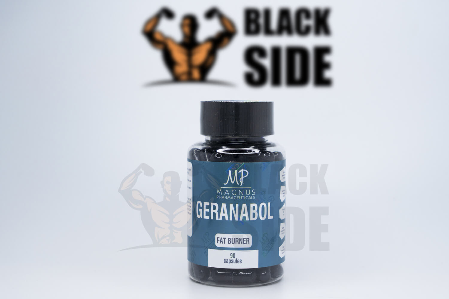 Geranabol Геранабол Magnus Pharmaceuticals | 90 капсул - Black Side
