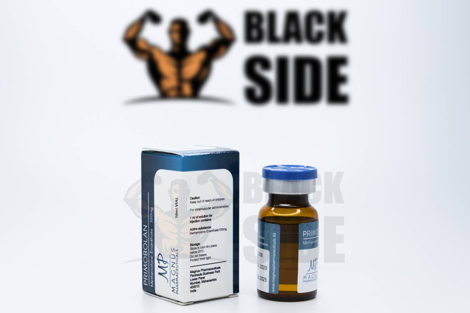 Primobolan Примоболан Magnus Pharmaceuticals | 10 мл/флакон - 100 мг/мл - Black Side