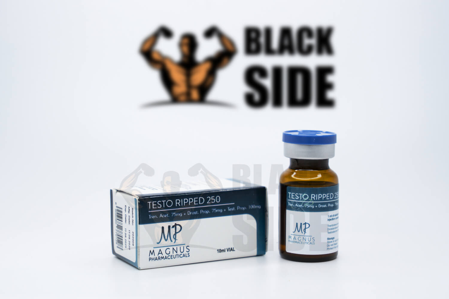 Testo Ripped 250 Микс Magnus Pharmaceuticals | 10 мл/флакон - Black Side