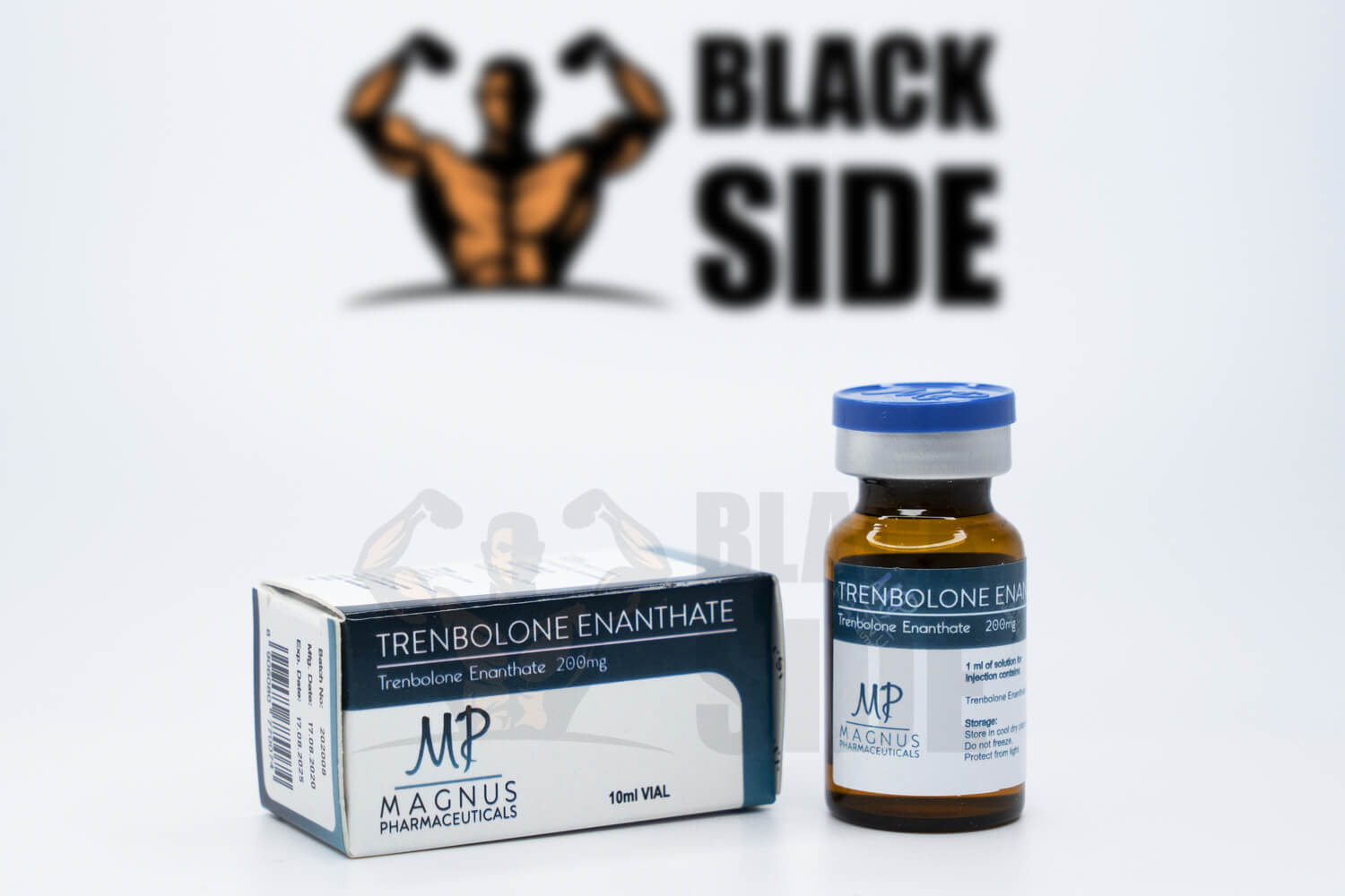Trenbolon Enantate Тренболон Энантат Magnus Pharmaceuticals | 10 мл/флакон - 200 мг/мл - Black Side