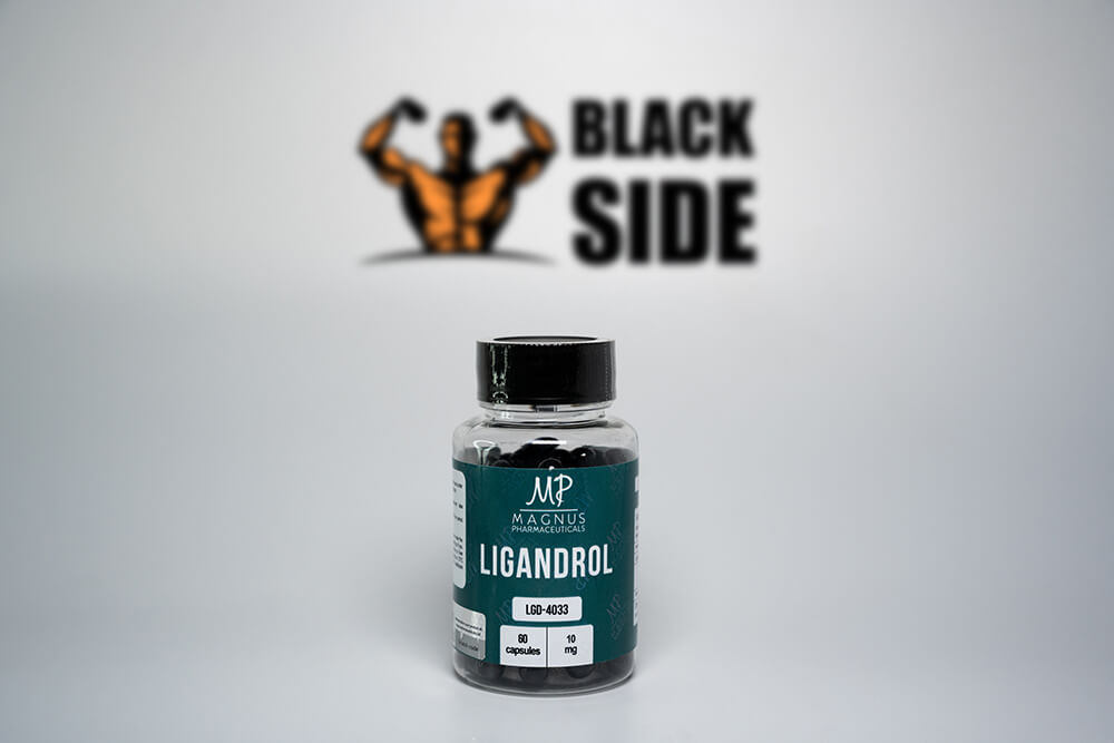 Ligandrol (LGD-4033) Лигандрол Magnus Pharmaceuticals | 60 капсул - 10 мг/капс - Black Side