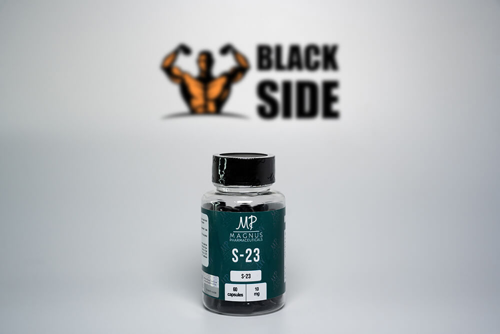 S-23 Magnus Pharmaceuticals | 60 капсул - 10 мг/капс - Black Side