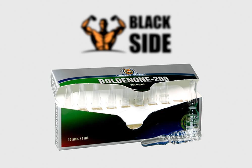 Boldenon-200 Болденон Malay Tiger | 10 ампул/мл - 200 мг/мл - Black Side