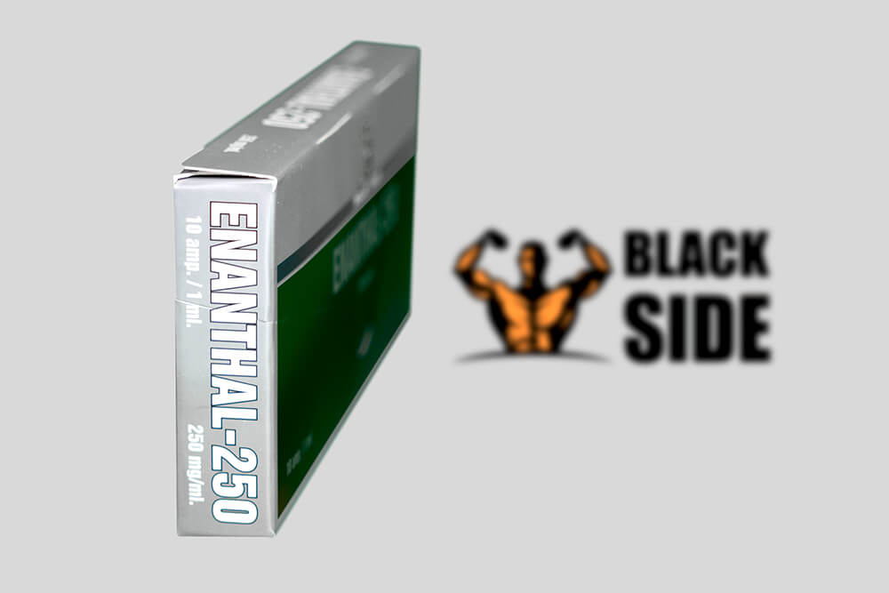 Enanthal-250 Тестостерон Энантат Malay Tiger | 1 ампула/мл - 250 мг/мл - Black Side