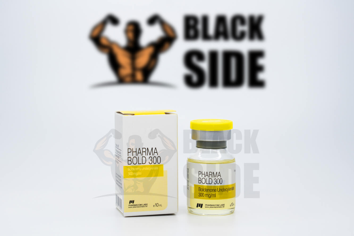 Pharma Bold 300 Болденон Pharmacom Labs | 10 мл/флакон - 300 мг/мл - Black Side