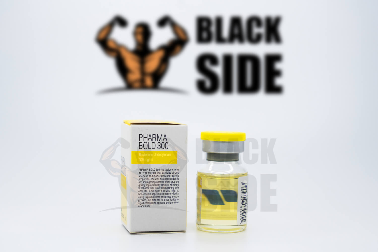 Pharma Bold 300 Болденон Pharmacom Labs | 10 мл/флакон - 300 мг/мл - Black Side