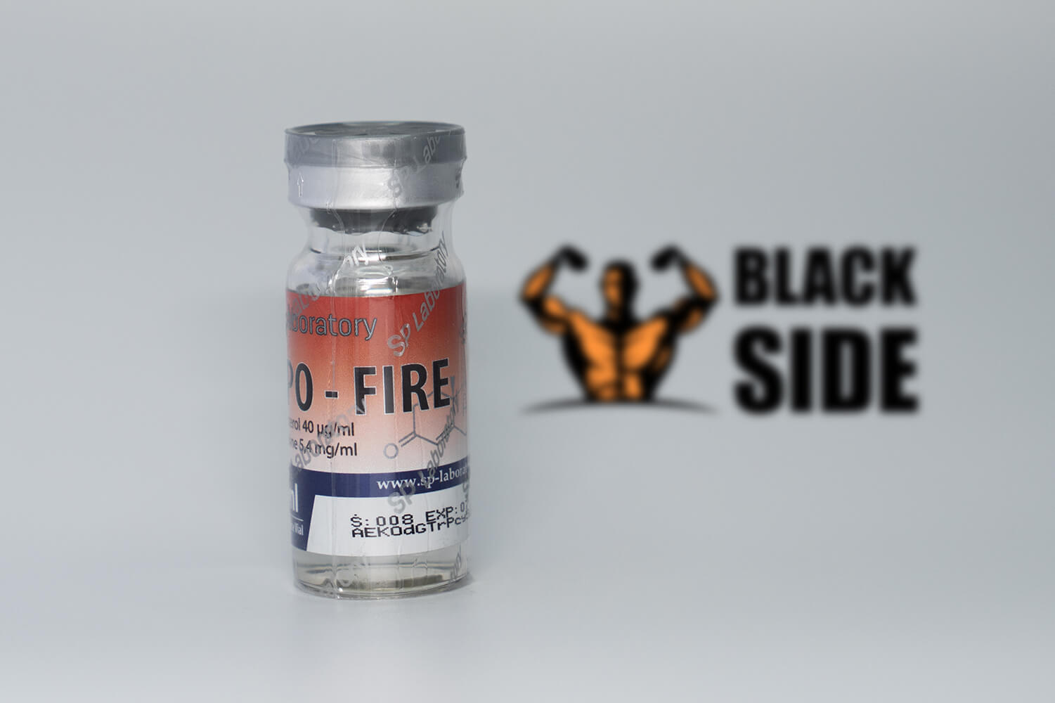 Lipo-Fire Кленбутерол SP Labs | 10 мл - 100 мг/мл - Black Side