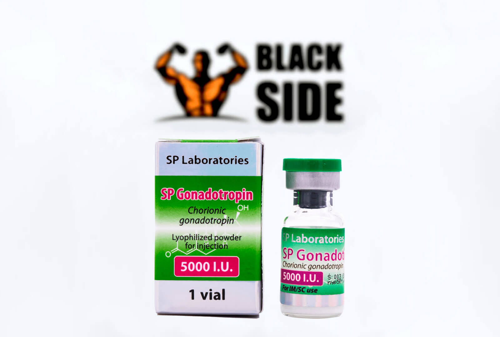 SP Gonadotropin Гонадотропин SP Labs | 5000ME - Black Side