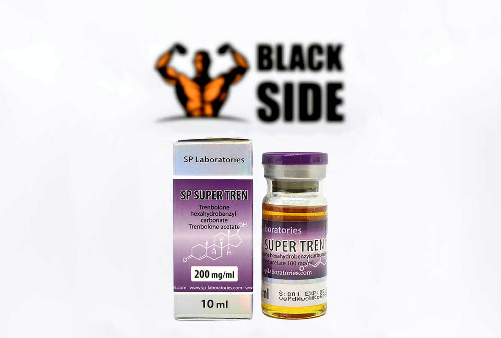 Supertren Микс Тренболона SP Labs | 10 мл/флакон - 200 мг - Black Side