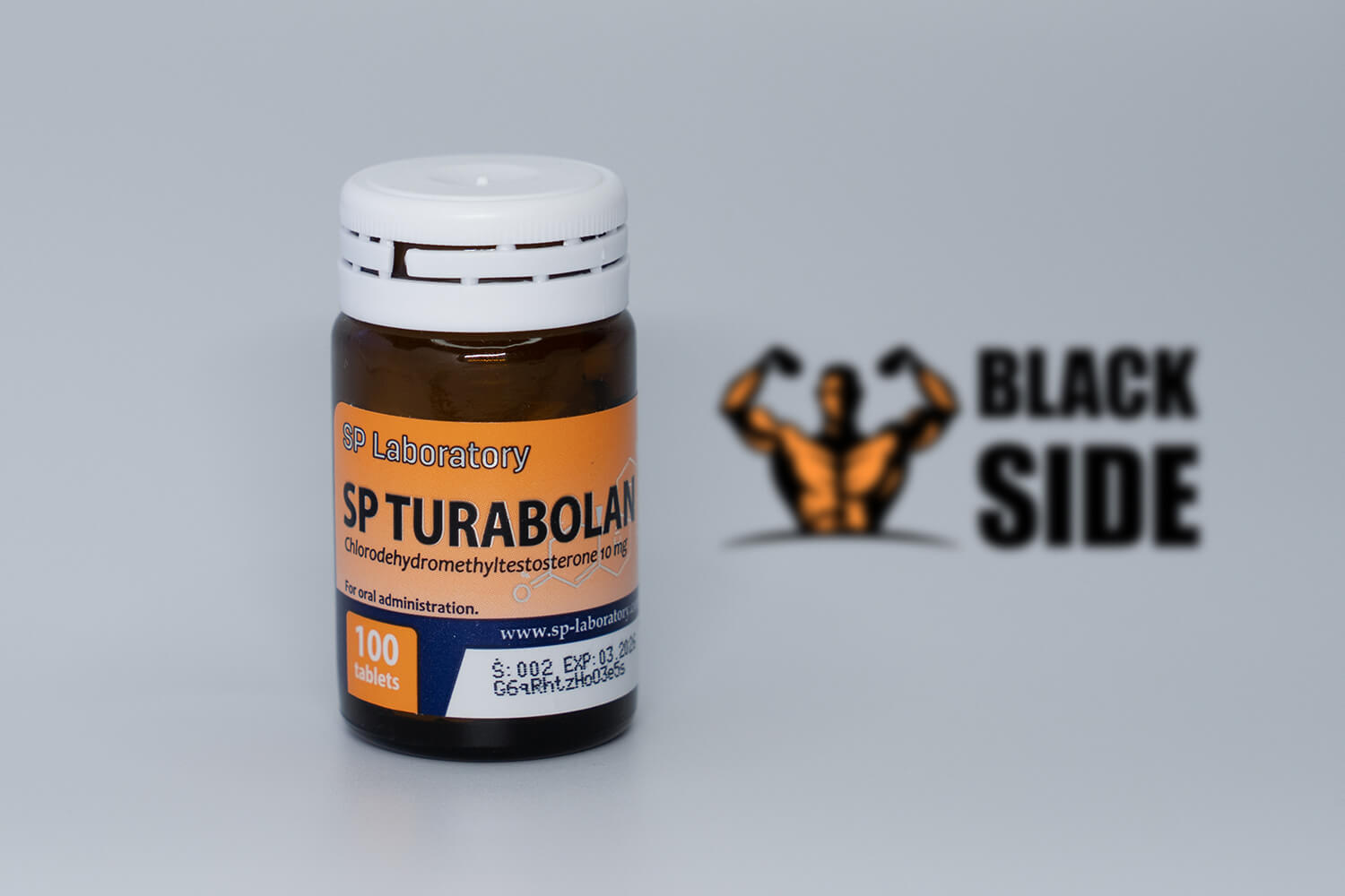 SP Turabolan Туринабол SP Labs | 100 табл - 10 мг/табл - Black Side