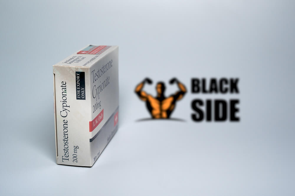 Testosterone Cypionate Тестостерон Ципионат Swiss Remedies | 10 ампул/мл - 200 мг/мл - Black Side