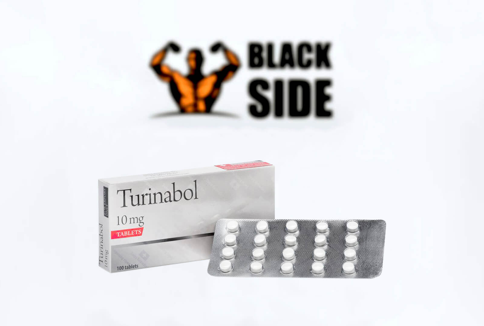 Turinabol Туринабол Swiss Remedies | 100 табл - 10 мг/табл - Black Side