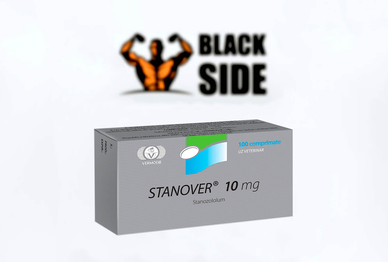 Stanover Станозолол Vermodje | 50 табл - 10 мг/табл - Black Side