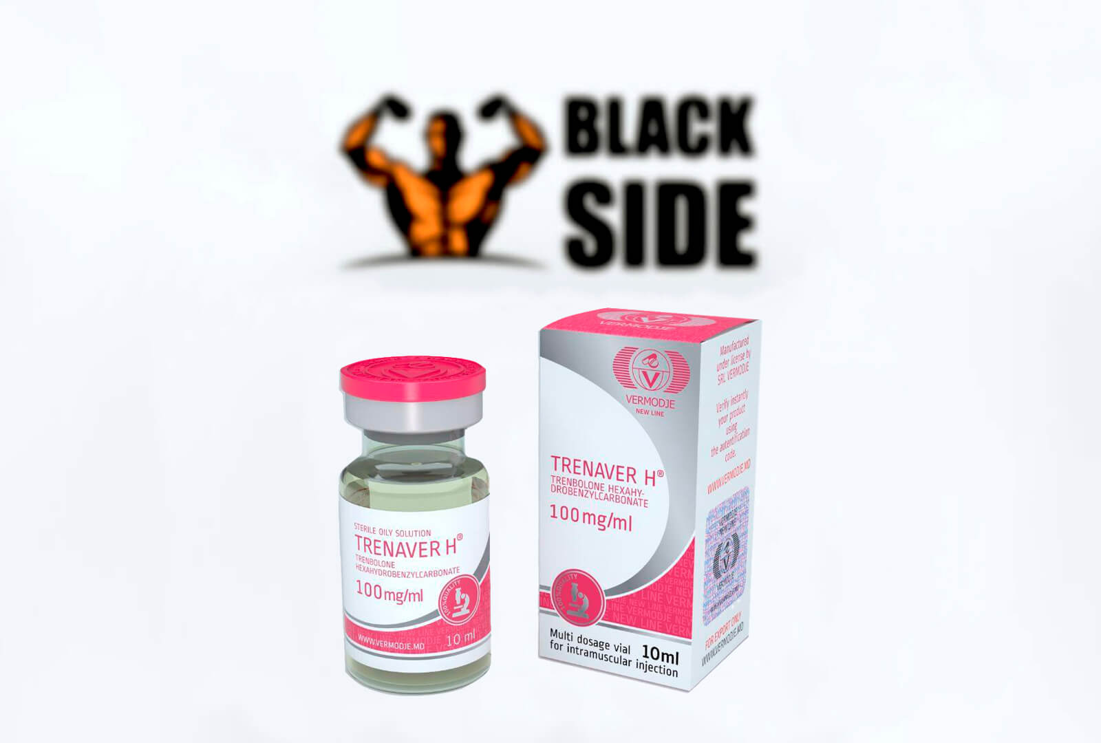 Trenaver H Тренболон Гекса Vermodje | 10 мл/флакон - 100 мг/мл - Black Side