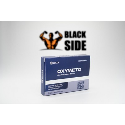 Oxymeto Оксиметолон Zillt Medicine | 100 таб - 25 мг/табл