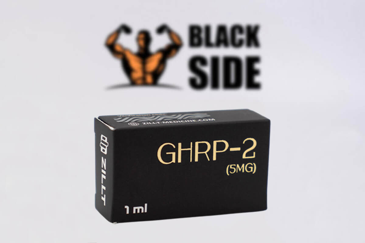 GHRP-2 Пептид Zillt Medicine | 5 мг - Black Side