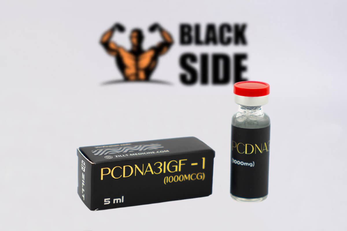 pcDNA3IGF-1 Плазмида Zillt Medicine | 5ml - 1000MCG - Black Side