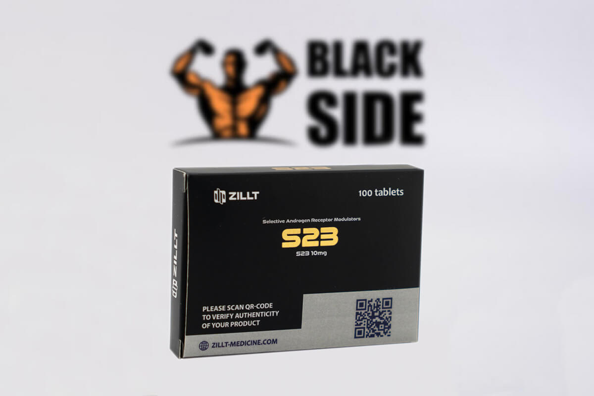 S23 Zillt Medicine | 25 табл - 10 мг/табл - Black Side