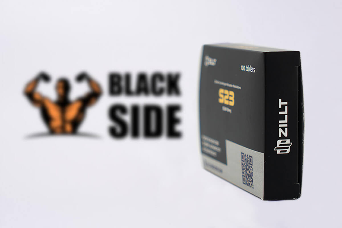 S23 Zillt Medicine | 25 табл - 10 мг/табл - Black Side