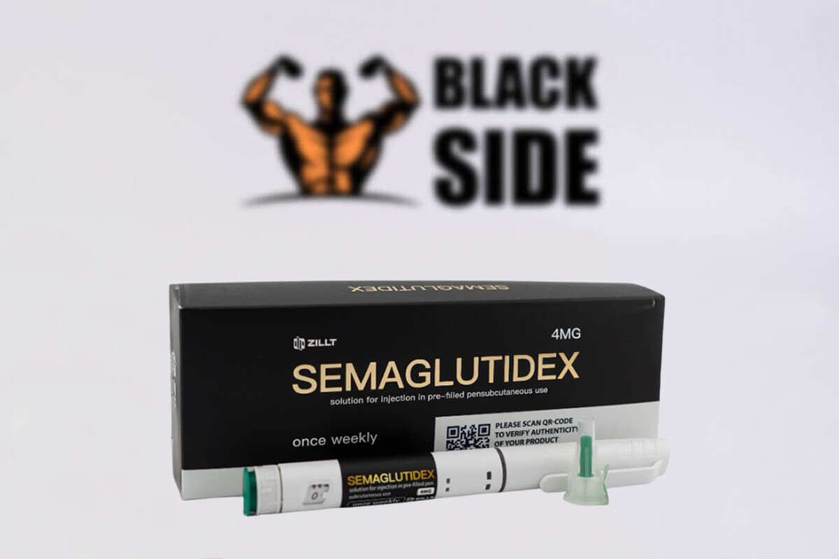 Semaglutidex Семаглутид Zillt Medicine | 4мг - Black Side