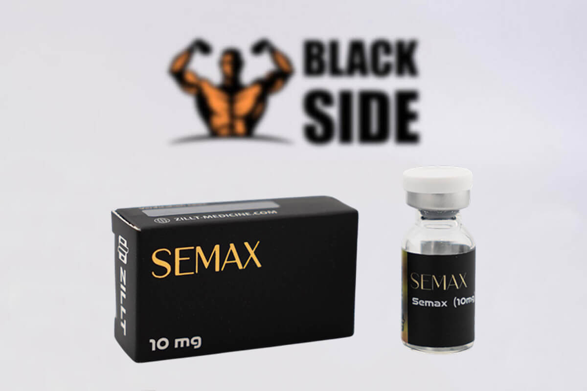 Semax Пептид Zillt Medicine | 10 мг - Black Side