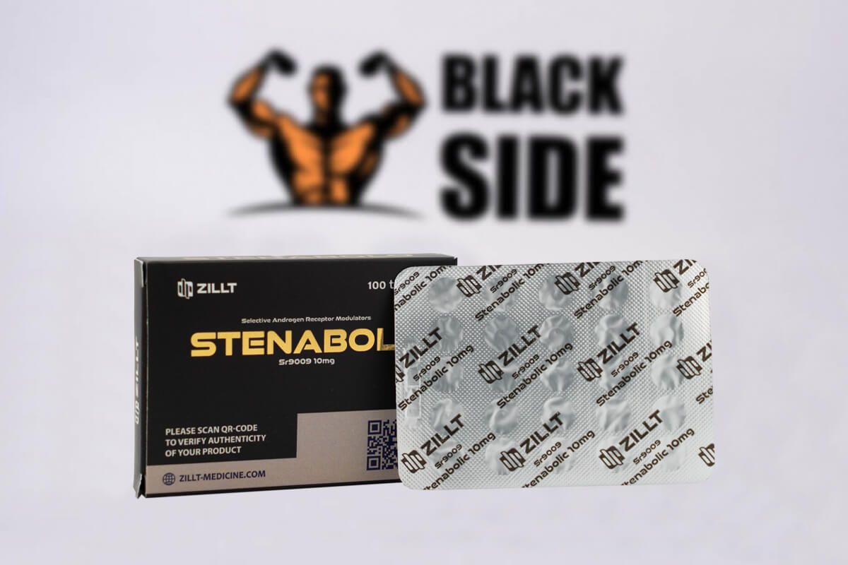 Stenabolo (SR9009) Стенаболик Zillt Medicine | 25 табл - 10 мг/табл - BlackSide.com.ua Stenabolo (SR9009) Стенаболик Zillt Medicine | 25 табл - 10 мг/табл - Black Side