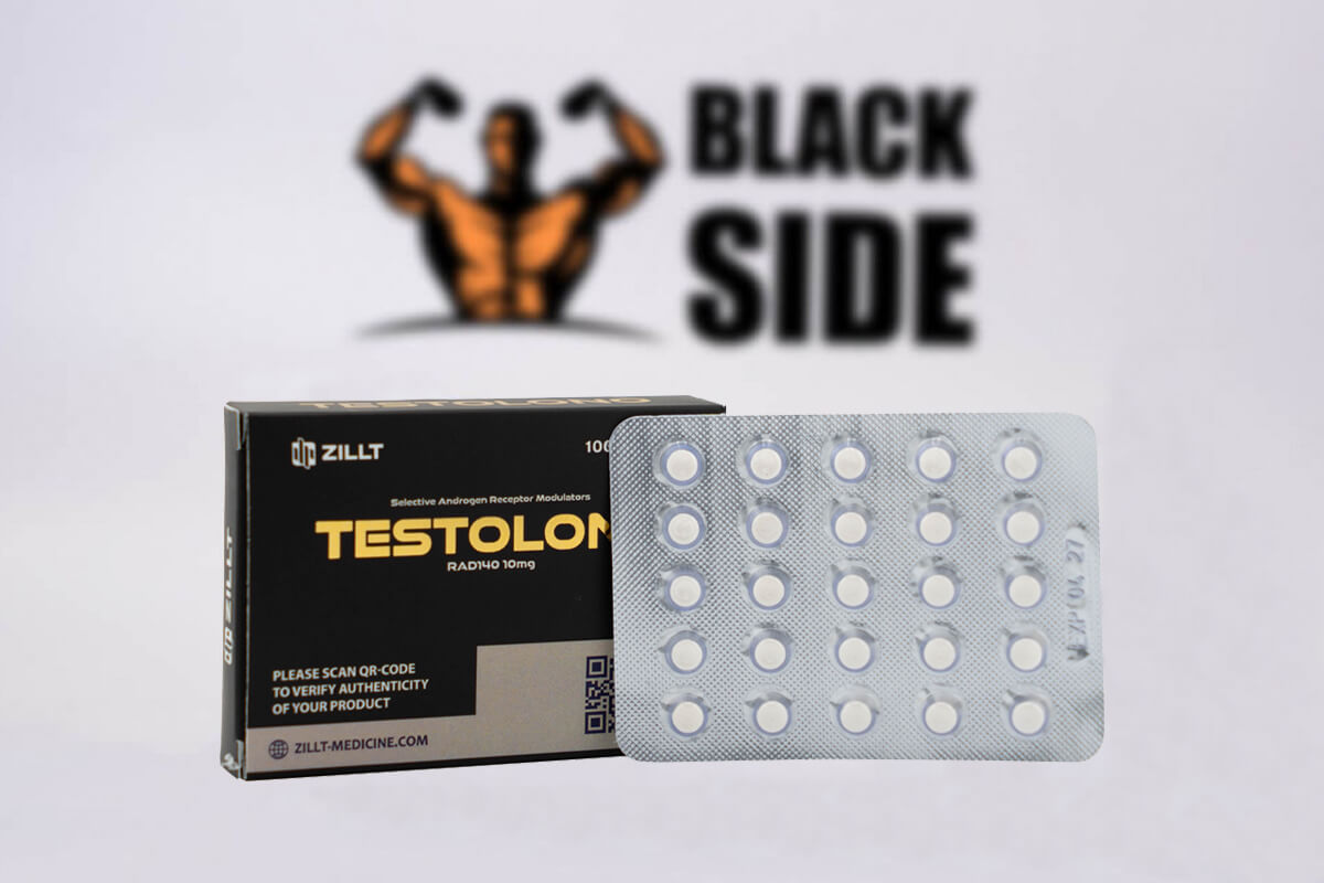 Testolono (RAD 140) Тестолон Zillt Medicine | 25 табл - 10 мг/табл - BlackSide.com.ua Testolono (RAD 140) Тестолон Zillt Medicine | 25 табл - 10 мг/табл - Black Side