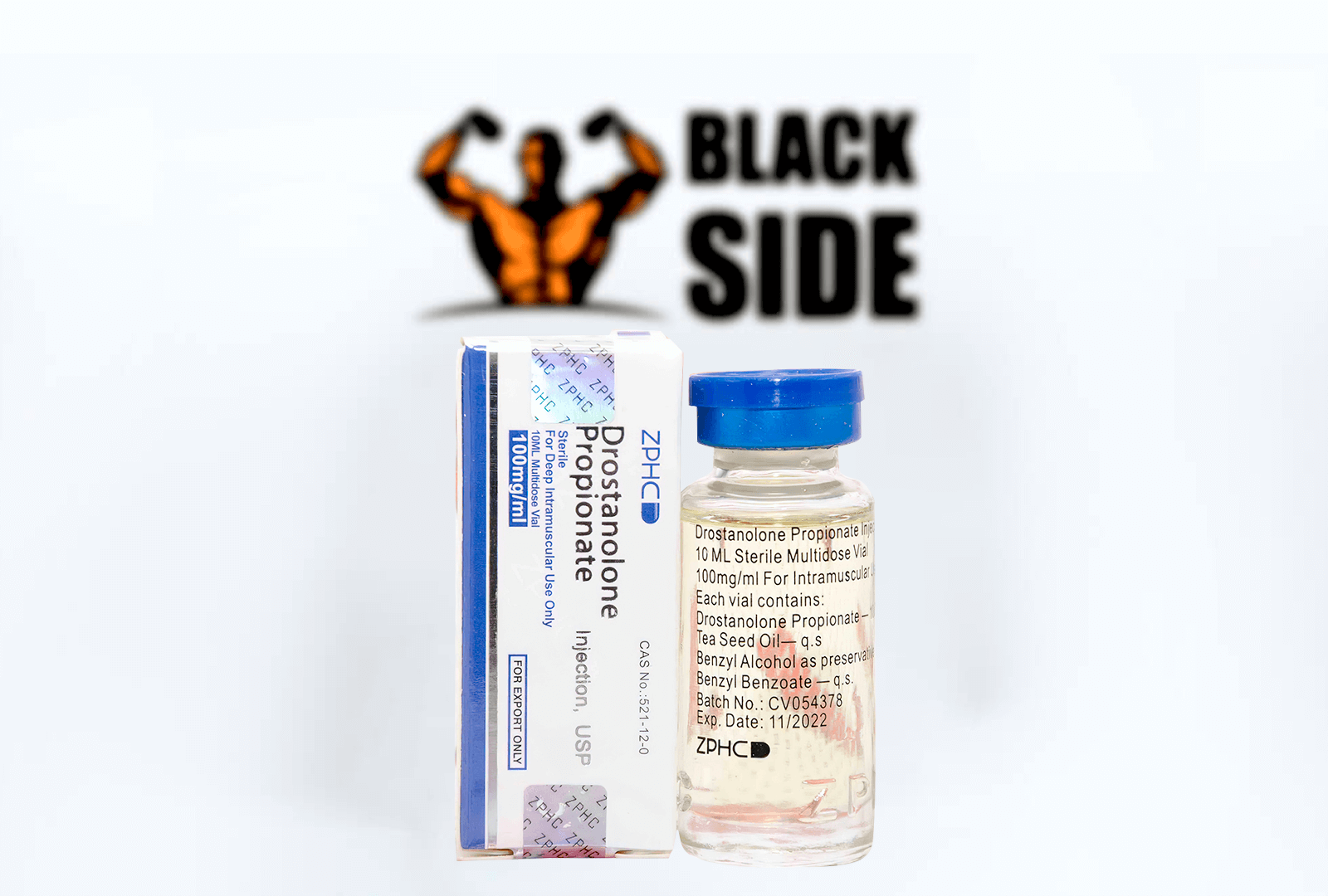 Drostanolone P Мастерон Пропионат ZPHC | 10 мл/флакон - 100 мг/мл - BlackSide.com.ua Drostanolone P Мастерон Пропионат ZPHC | 10 мл/флакон - 100 мг/мл - Black Side