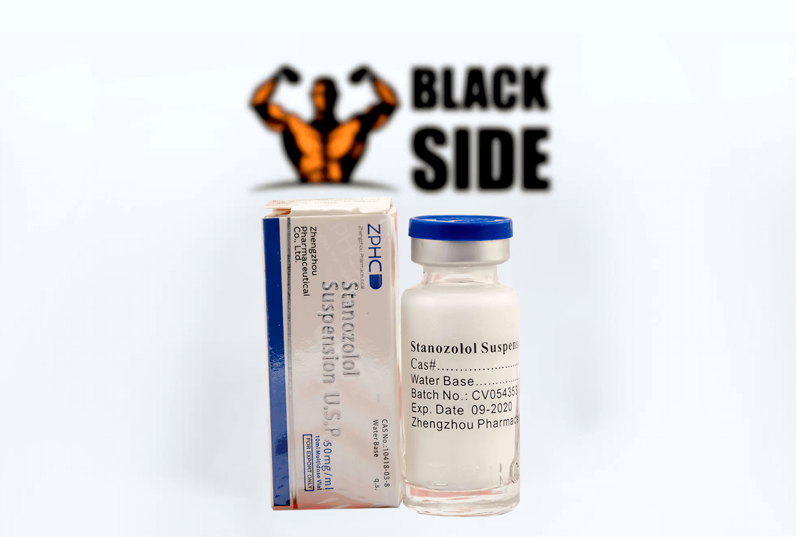 Stanozolol Suspension Винстрол ZPHC | 10 мл/флакон - 50 мг/мл - Black Side