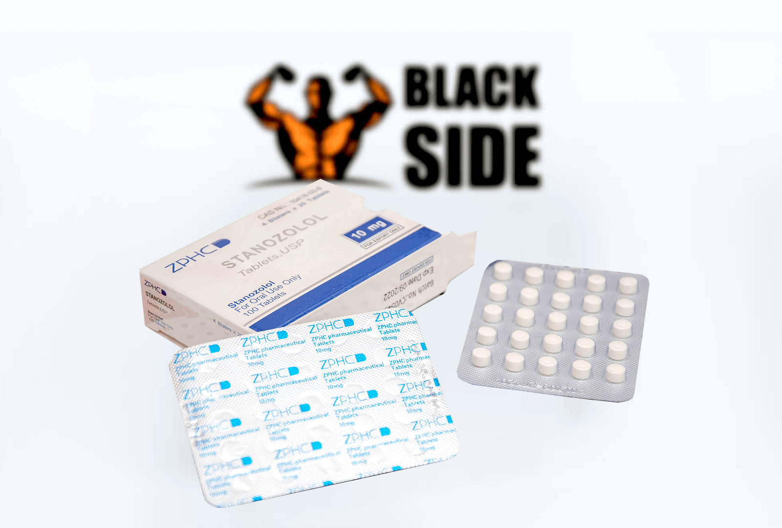 Stanozolol Станозолол ZPHC | 100 табл - 10 мг/табл - Black Side