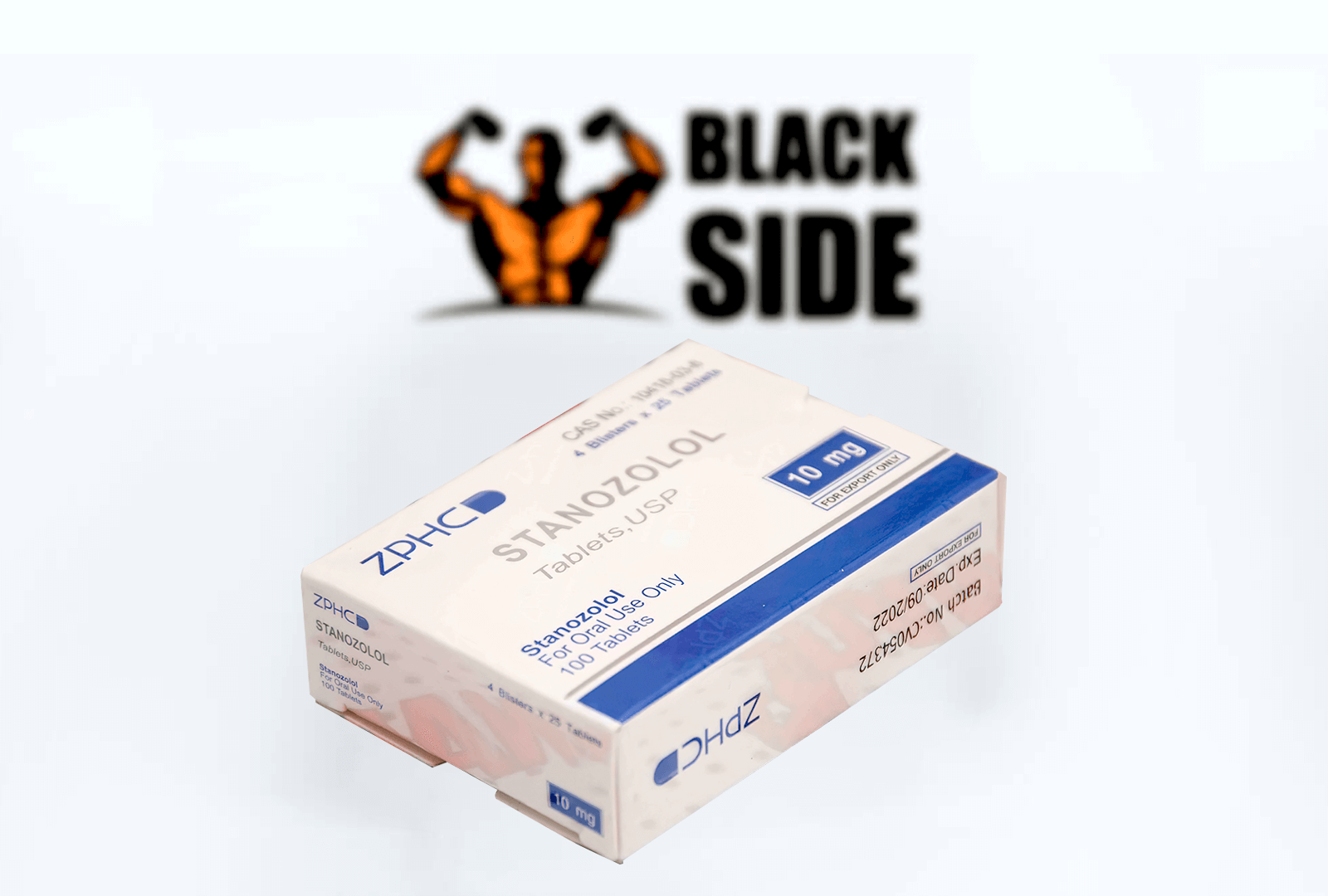 Stanozolol Станозолол ZPHC | 100 табл - 10 мг/табл - Black Side