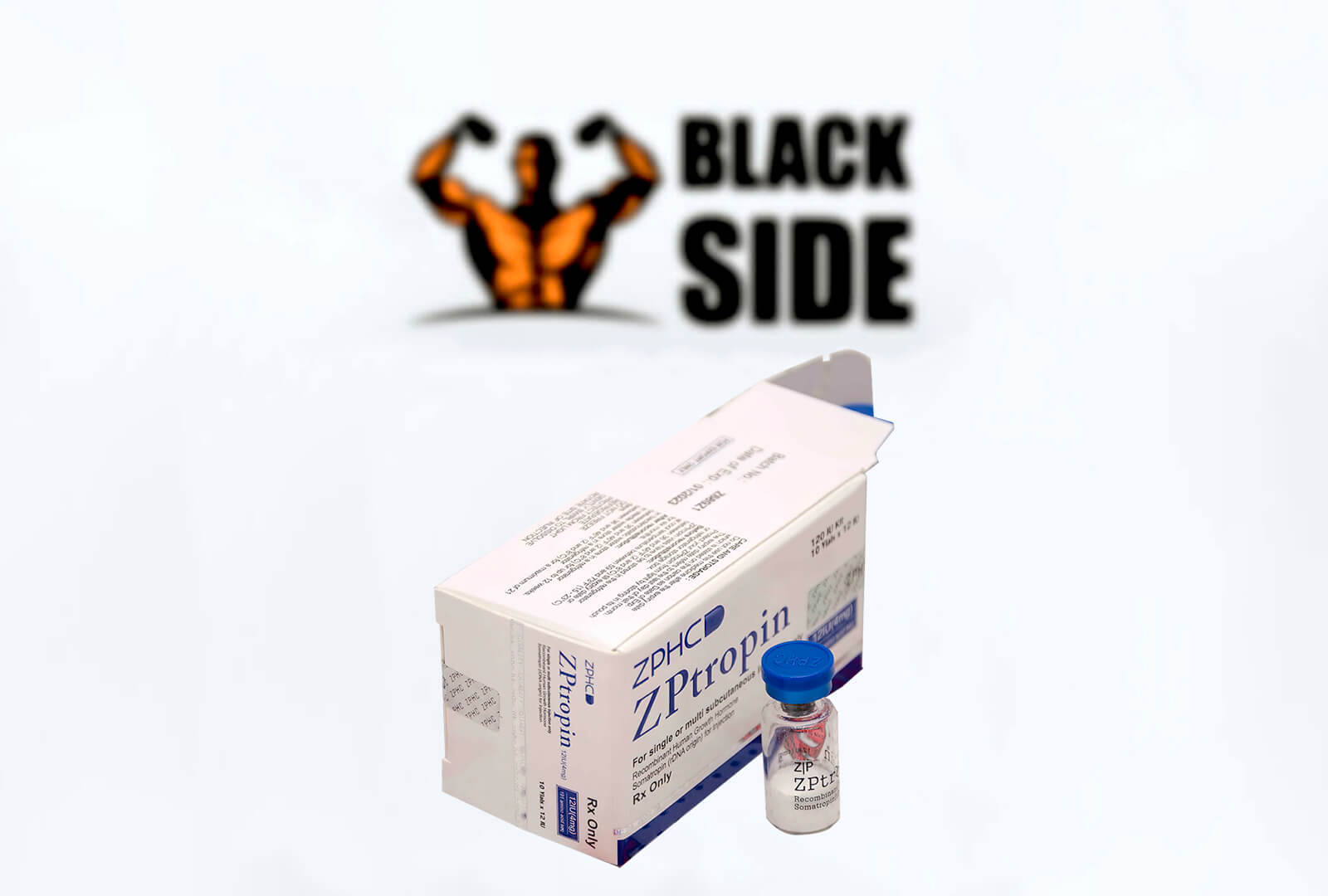 ZPtropin Гормон Роста ZPHC | 10x12iu - Black Side